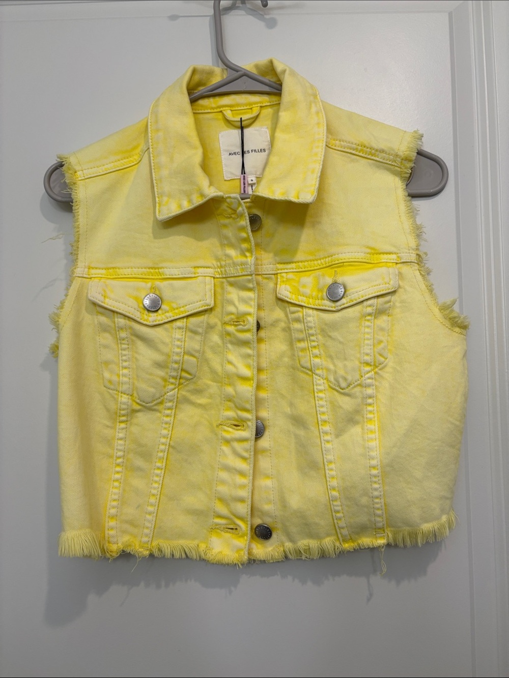 Avec Les Filles Yellow Vest